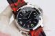 Copy Panerai PAM 00000 Luminor 44mm Watch Black Dial With Red Camo Rubber Band (3)_th.jpg